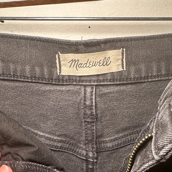Madewell High Rise Denim Shorts Black - Picture 6 of 8